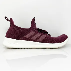 Adidas Womens Cloudfoam Pure EF0079 Red Running Shoes Sneakers Size 7