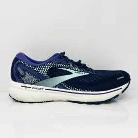 Brooks Womens Ghost 14 1203561B446 Blue Running Shoes Sneakers Size 11 B