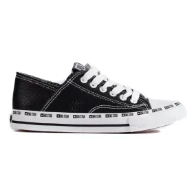Classic black sneakers for women Big Star FF274023B