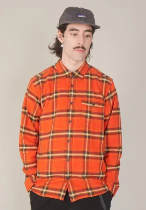 Light Weight Fjord Flannel Shirt - lawrence/hot amber